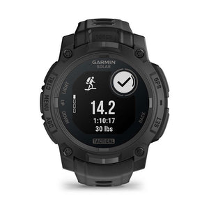 Instinct® 3 – 45 mm, Solar, Tactical Edition, Svart med Svart rem – Garmin