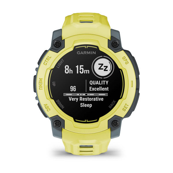 Instinct® E – 45 mm, Electric Lime med Electric Lime armband – Garmin