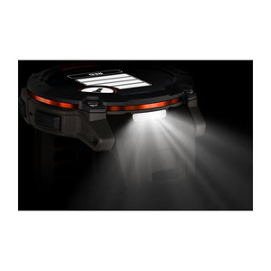Instinct® 3 – 50 mm, Solar, Svart med Charcoal Rem – Garmin