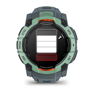 Instinct® 3 – 50 mm, AMOLED, Neotropic med Twilight rem 3