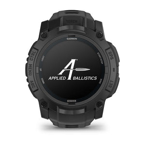 Instinct® 3 – 50 mm, AMOLED, Tactical Edition, Svart med Svart Rem – Garmin