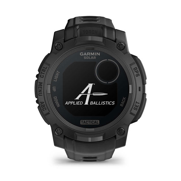 Instinct® 3 – 45 mm, Solar, Tactical Edition, Svart med Svart rem – Garmin