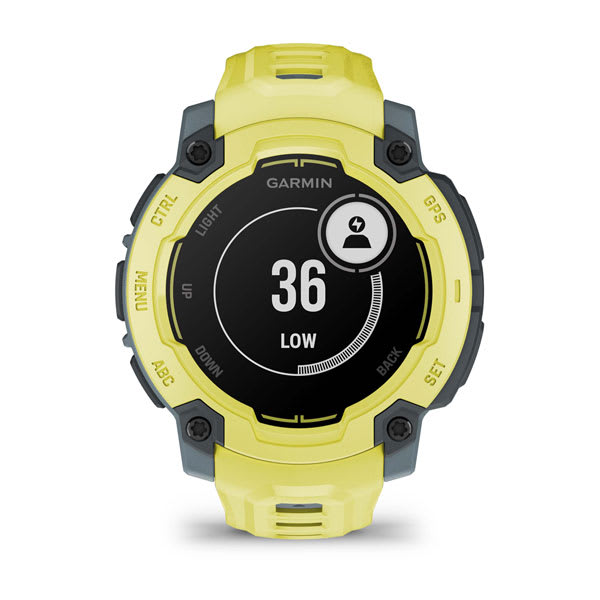 Instinct® E – 45 mm, Electric Lime med Electric Lime armband – Garmin