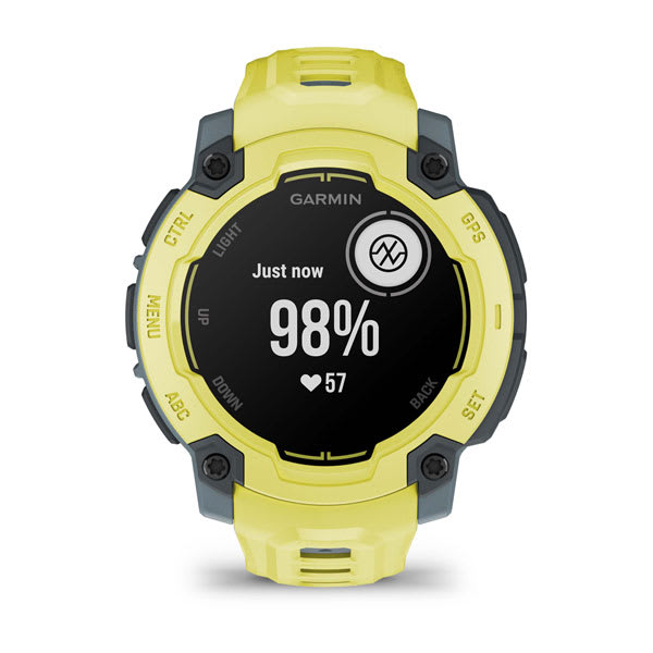 Instinct® E – 45 mm, Electric Lime med Electric Lime armband – Garmin