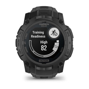Instinct® 3 – 50 mm, Solar, Tactical Edition, Svart med Svart Rem – Garmin