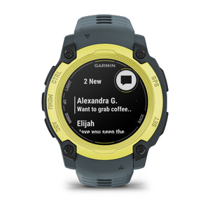 Instinct® E – 40 mm, Electric Lime med Twilight-rem – Garmin