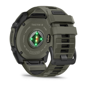 tactix® 8 – 51 mm, AMOLED, Cerakote®-beläggning, Inklusive Applied Ballistics Ultralight™ Solver och Olive Cerakote®-beläggning – Garmin