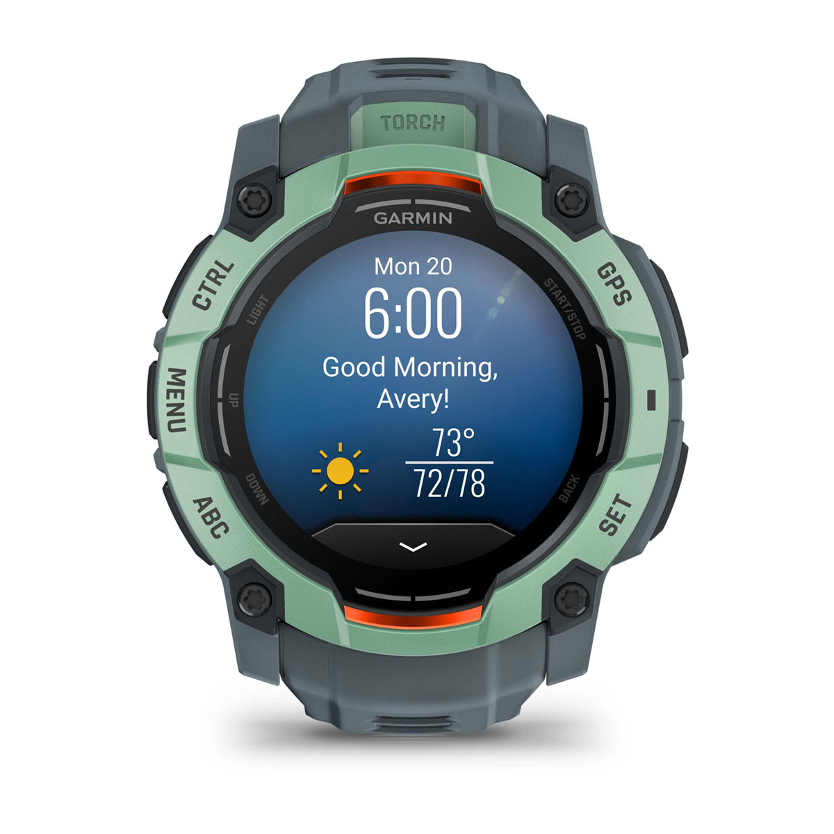 Instinct® 3 – 50 mm, AMOLED, Neotropic med Twilight Rem – Garmin