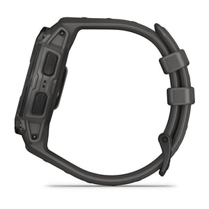 Instinct® E – 45 mm, Svart med Charcoal rem – Garmin