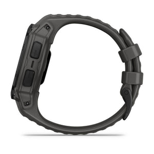 Instinct® E – 40 mm, Svart med Charcoal rem – Garmin
