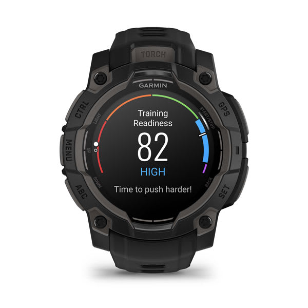 Instinct® 3 – 45 mm, AMOLED, Svart med Svart Rem – Garmin