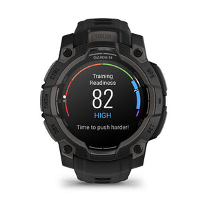 Instinct® 3 – 45 mm, AMOLED, Svart med Svart Rem – Garmin