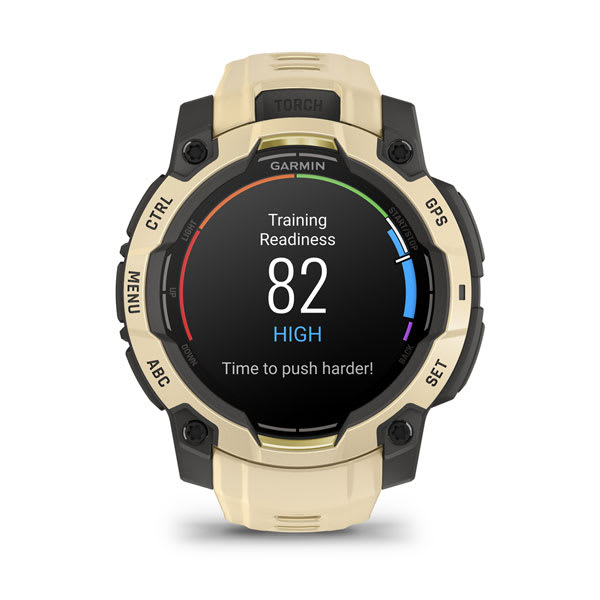 Instinct® 3 – 45 mm, AMOLED, Citrine med Citrine rem – Garmin