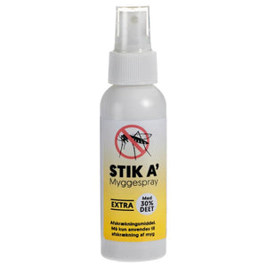 Myggspray Extra 100ml med 30% DEET - Stik A