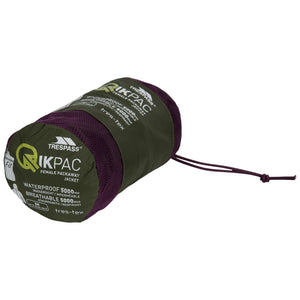 Qikpac Female Jkt - Moss - Trespass