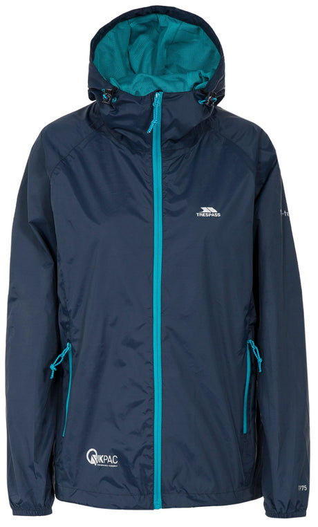 Qikpac Female Jkt - Navy - Trespass