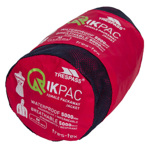 Qikpac Female Jkt - Raspberry - Trespass