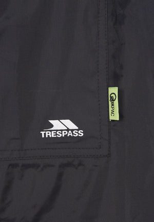 Qikpac Poncho - Black - Trespass