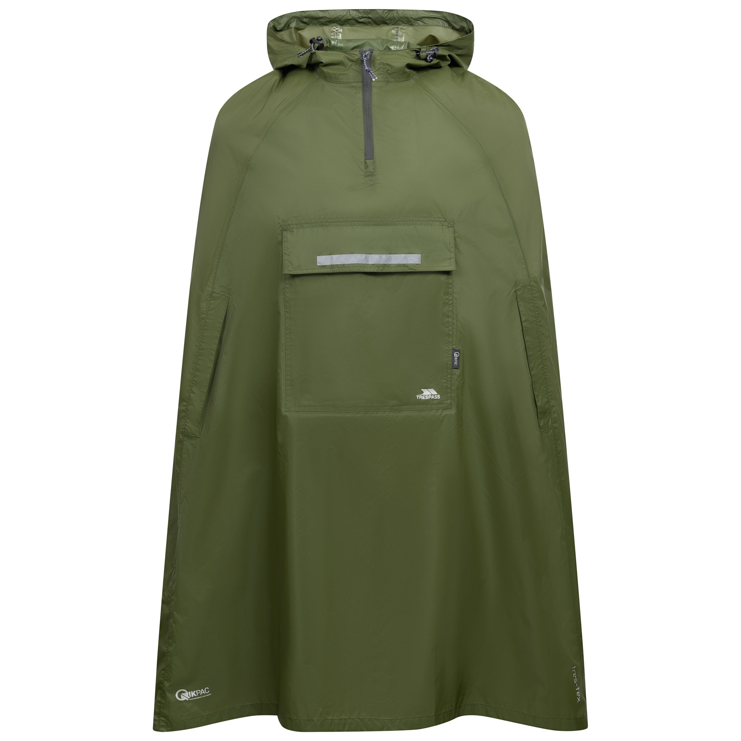 Qikpac Poncho - Moss - Trespass