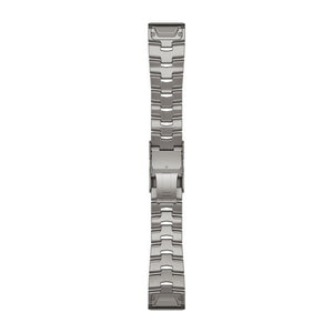 QuickFit® 26 klockarmband, Ventilerad titanlänk – Garmin
