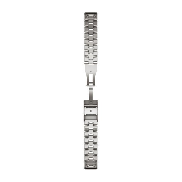 QuickFit® 22 klockarmband, Ventilerad titanlänk – Garmin
