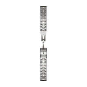 QuickFit® 22 klockarmband, Ventilerad titanlänk – Garmin