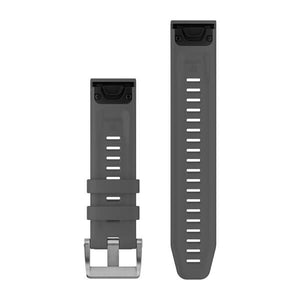 QuickFit® 22-remmar, Slate Grey silikon (Dykarset med 3 delar) – Garmin