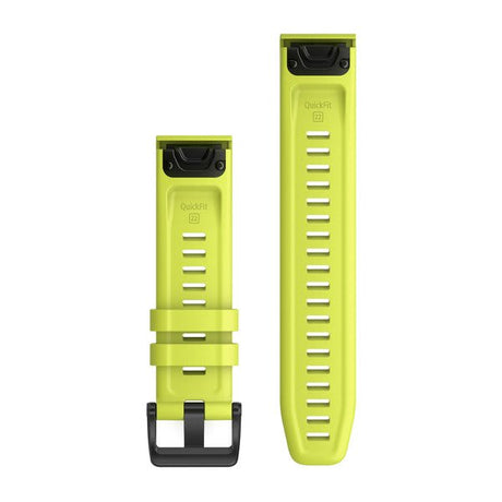 QuickFit® 22 Klockarmband Amp Yellow Silikon – Garmin