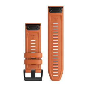 QuickFit® 26 Klockarmband Ember Orange Silikon – Garmin