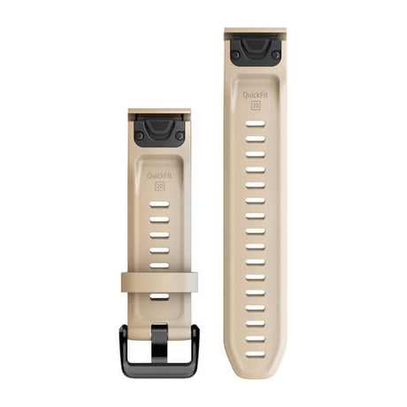 QuickFit® 20 Klockarmband, Limestone Silikon – Garmin