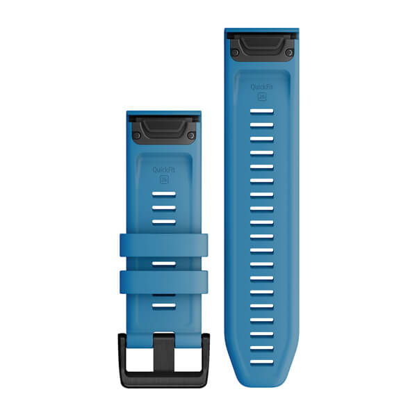 QuickFit® 26 Klockarmband Cirrus Blue Silikon – Garmin