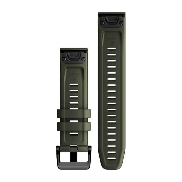 QuickFit® 22 klockarmband Moss Silikon – Garmin