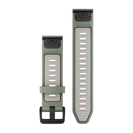 QuickFit® 20-remmar Willow/Fog Grey Silikon – Garmin