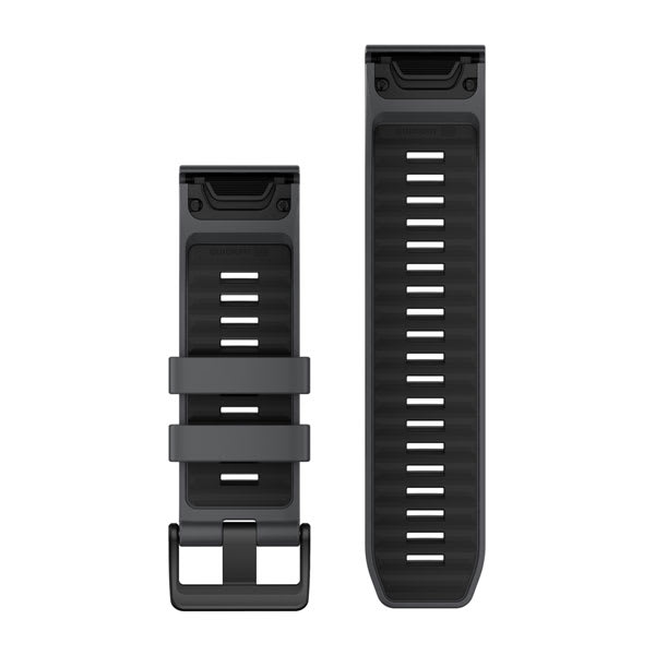 QuickFit® 26 Remmar Slate Grey/Sort Silikon – Garmin