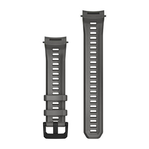22 mm Remmar (Instinct® E – 45 mm), Charcoal Silicone – Garmin
