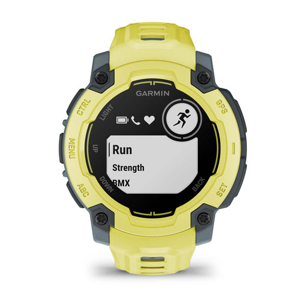 Instinct® E – 45 mm, Electric Lime med Electric Lime armband – Garmin