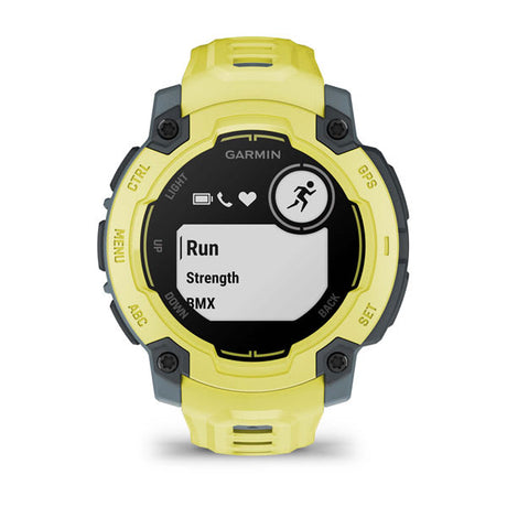 Instinct® E – 45 mm, Electric Lime med Electric Lime armband – Garmin