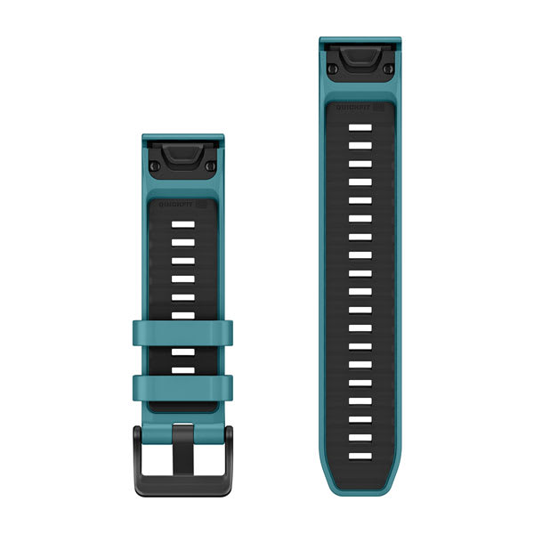 QuickFit® 22 Remmar Turkos Silikon (Dykarset Med 3 Delar) – Garmin