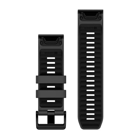 QuickFit® 26-remmar Graphite/Svart Silikon – Garmin