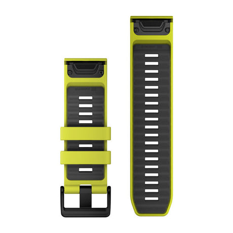 QuickFit® 26 Armband Amp Yellow/Graphite Silikon – Garmin