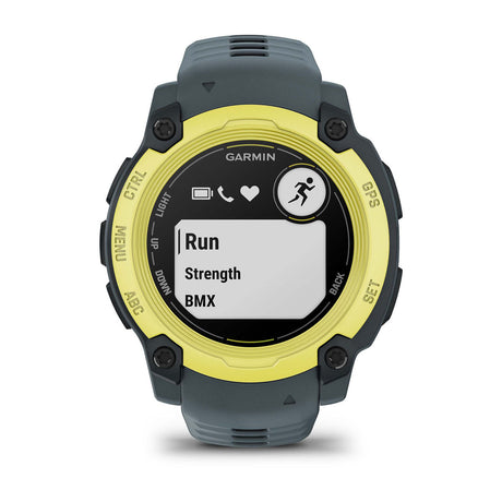 Instinct® E – 40 mm, Electric Lime med Twilight-rem – Garmin