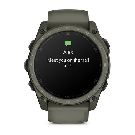 tactix® 8 – 51 mm, AMOLED, Cerakote®-beläggning, Inklusive Applied Ballistics Ultralight™ Solver och Olive Cerakote®-beläggning – Garmin