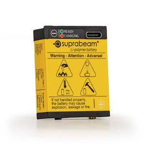 Li-Po-batteri 1'400 mAh Med Integrerad USB-C-laddning – Suprabeam