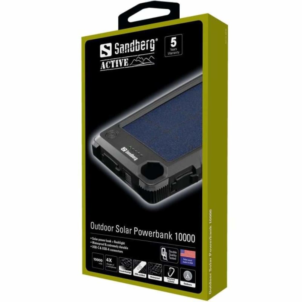 Sol Powerbank 10000mAh - Sandberg