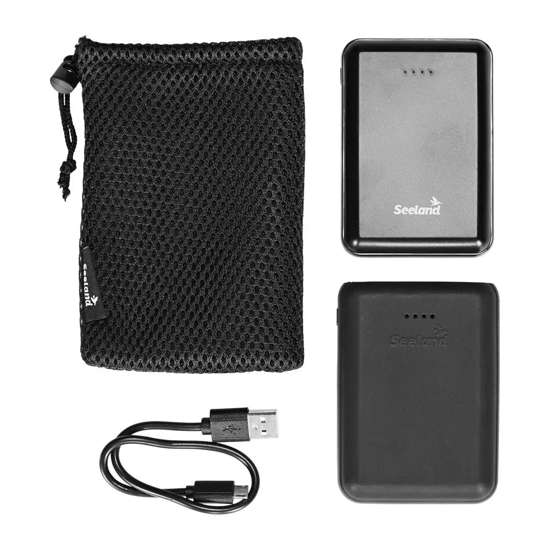 Heat Powerbank Svart - Seeland