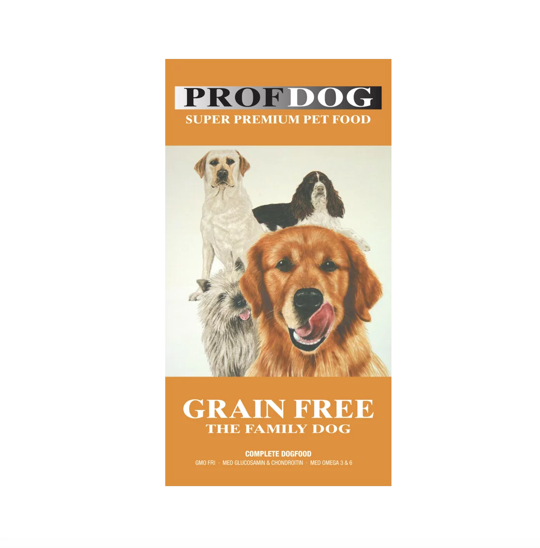 Kornfritt hundfoder (100% kornfritt) 12 kg