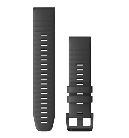 QuickFit® 22 urremme, Slate Grey silikone, sort hardware 2
