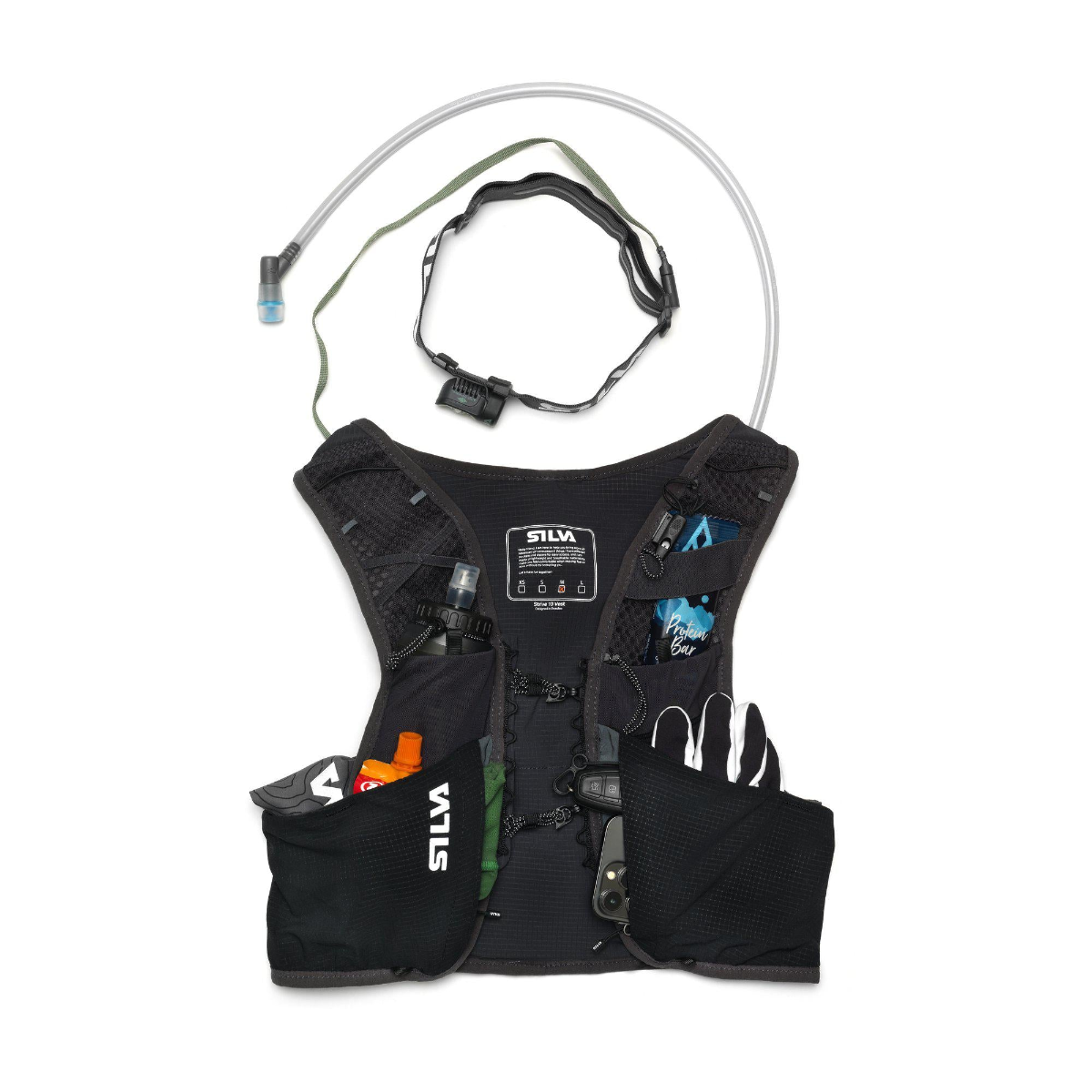 Strive 10 väst svart L – Silva