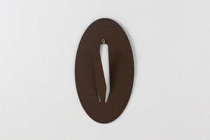 Monteringsplatta för bock Oval / Corten - Torp Solution