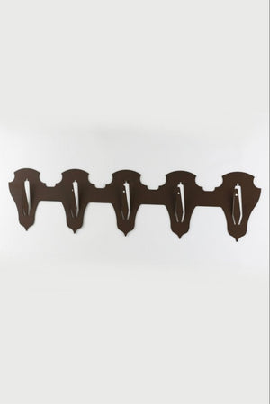 Monteringsplatta för 5 bockar horisontell Classic / Corten - Torp Solution